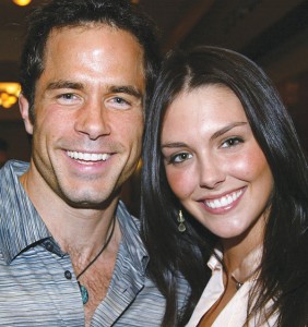 Shawn Christian <span class='credit'>Photo Courtesy of MCT Campus</span><span class='description'>Shawn Christian: Shawn Christian and stepdaughter, Taylor Cole, at the Television Association Press Tour.