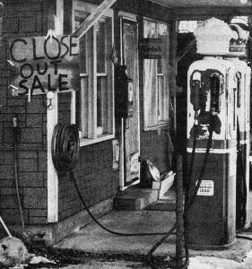 Gas Station <span class='credit'>Torch Archive Photo: 04/14/1972</span><span class='description'>Gas Station: This gas station was demolished to make way for the expansion of M20.</span>