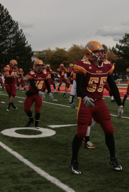 Warming Up: The Bulldog football team is beginning to warm up for the 2010 football season. The team will try to improve on its 1-10 record from the 2009 season. Photo By: Kate Dupon | Photo Editor