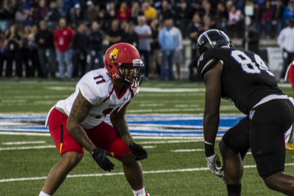 Junior defensive back Jaleel Canty returned two punts for 93 yds. in Saturday's contest against the Lakers.